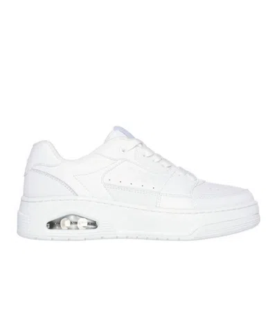 Skechers Women's Uno Court-courted Shoes In White In Multi