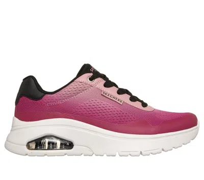 Skechers Women's Uno Flex - Blend In Wedge In Pink