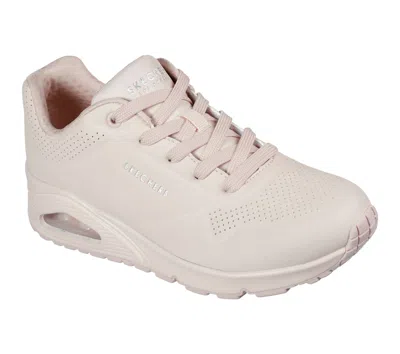 Skechers Women's Uno Frosty Kick Sneakers In Light Pink