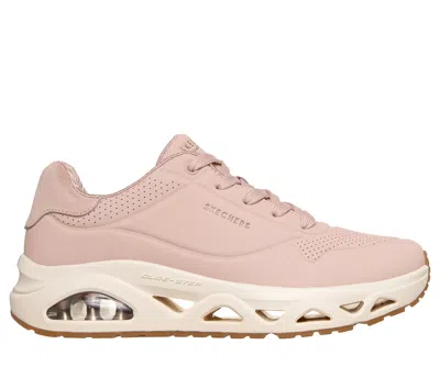 Skechers Women's Uno Glide-step - Glide Wing Sneaker In Pink