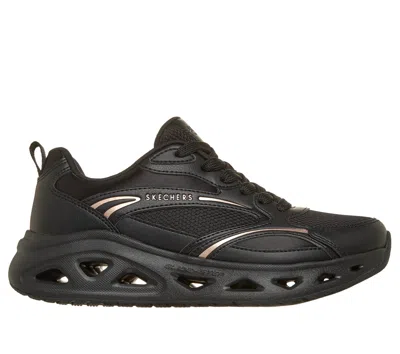 Skechers Women's Uno Glide-step Lite Sneaker In Black