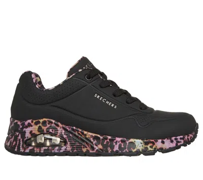 Skechers Women's Uno - Majestic Garden Sneaker In Black