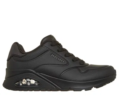 Skechers Women's Uno Savvy - Debon-air Wedge In Black