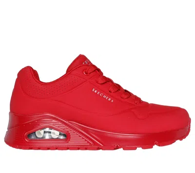 Skechers Women's Uno - Stand On Air Sneaker In Red