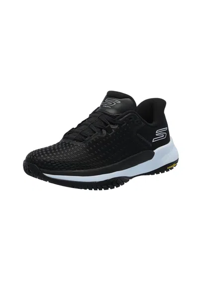 Skechers Women's Viper Court Pickleball Sneaker In Black
