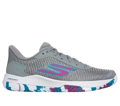 Skechers Women's Viper Court Pro 2.0 Sneaker In Gray