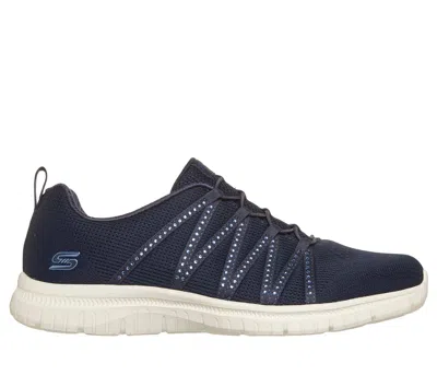 Skechers Women's Virtue - She Sparkles Slip-on Shoes In Blue