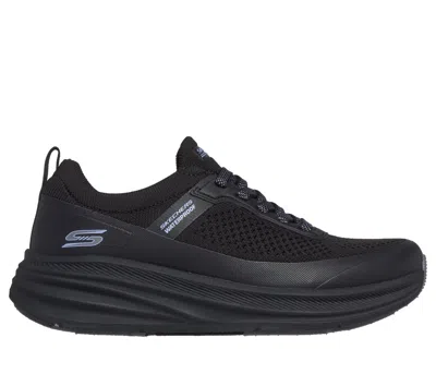 Skechers Women's Waterproof Bobs Skillz - Too Sharp Sneaker In Black