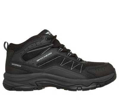 Skechers Women's Waterproof Relaxed Fit: Trego - Ashaway Boots In Black