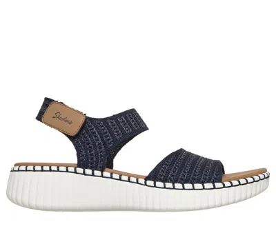 Skechers Women's Wilshire Blvd - Summertime Inspo Sandals In Blue