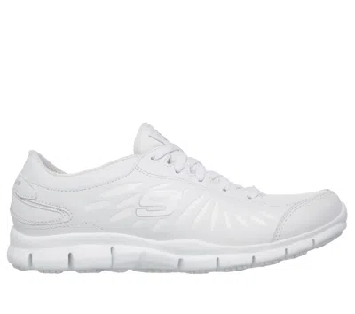 Skechers Women's Work Relaxed Fit: Eldred - Dewey Sr Sneaker In White