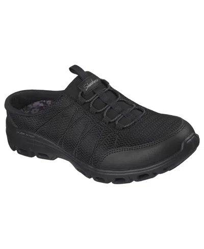 Skechers Women's Work Relaxed Fit: Glide-step Comfort Casual Sneakers From Finish Line In Black