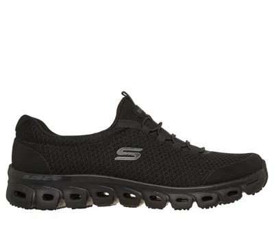 Skechers Women's Work Slip-resistant: Glide-step Sneaker In Black