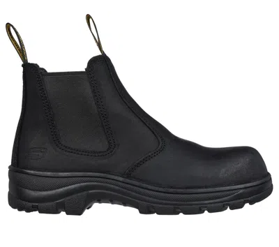 Skechers Women's Work: Workshire - Jannit Comp Toe Boots In Black