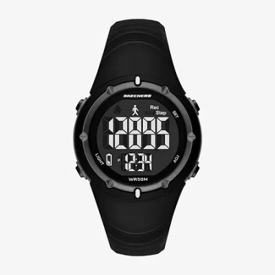 Skechers Womens Black Strap Watch Sr2156