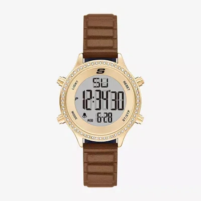 Skechers Womens Brown Strap Watch Sr6343
