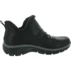 Skechers Sweet Treasure Womens Faux Fur Lined Manmade Slip-on Sneakers In Black