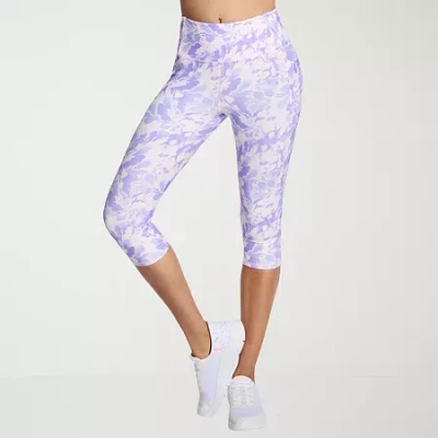 Womens Gowalk Printed High Rise Capri In Blue from Skechers