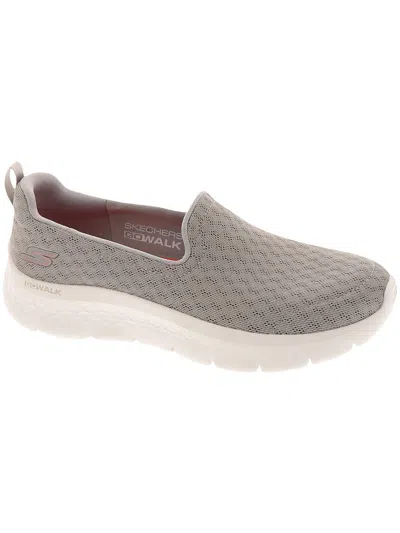Skechers Womens Lifestyle Padded Insole Slip-on Sneakers In Gray