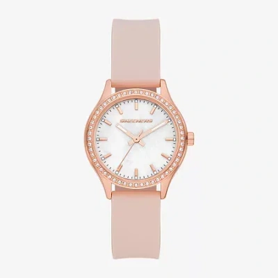 Skechers Womens Pink Strap Watch Sr6252