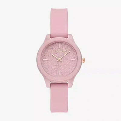 Skechers Womens Pink Strap Watch Sr6335