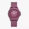 Skechers Womens Pink Strap Watch Sr6346 In Purple