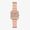 Skechers Womens Rose Goldtone Bracelet Watch Sr6338 In Pink