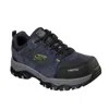 Skechers Work Greetah 77183ec Sneakers Mens 9 Navy Black Comp Toe Shoes Eee4123