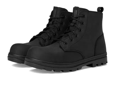 Skechers Work Rotund - Finnen Carbon Nano Comp Toe Women's Boots Black: 9.5 B - Medium