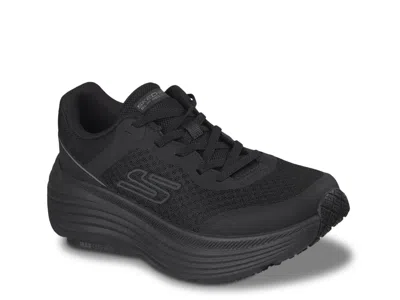 Skechers Work Slipresistant Max Cushioning Endeavour Work Sneaker In Black