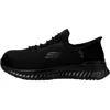 Skechers Work Tilido - Ombray Comp Toe Black 108152-blk Women's In Black