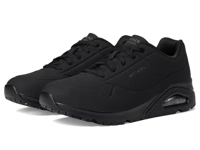 Skechers Work Uno Sr In Black