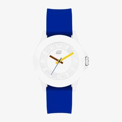 Skechers World Cup Rosencrans Mens Blue Strap Watch Sr6373