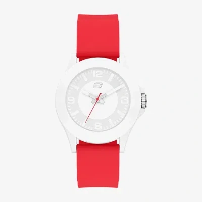 Skechers World Cup Rosencrans Mens Red Strap Watch Sr6359