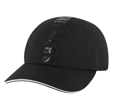 Skechers Wrap Logo Baseball Hat In Black