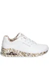 Skechers X Jgoldcrown Uno Loving Love Sneakers In White