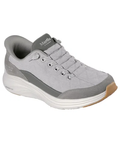 Skechers X Martha Stewart Women's Slip-ins Contour Foam In Gray