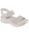 Skechers X Martha Women's Stewart Hands Free Slip-ins Cali: Ultra Flex 3.0 In Natural