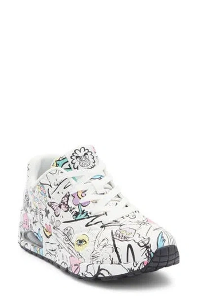 Skechers X Vexx: Uno Sneaker In White