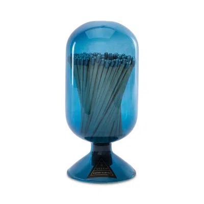 Skeem Design Azura Match Cloche With Silver-tipped Matches In Blue