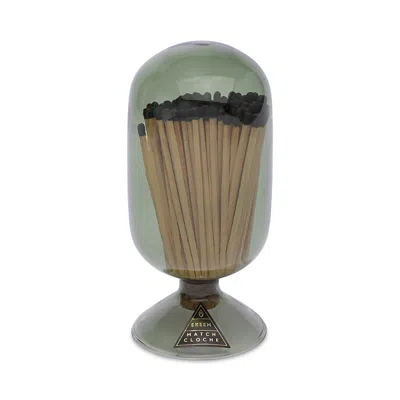 Skeem Design Olive Match Cloche With Assorted Matches In Green