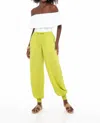 Skemo Babucha Pants In Lime In Green