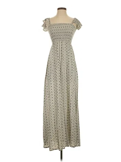 Pre-owned Skemo Casual Dress In Gray