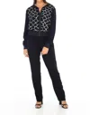 Skemo Evening Bomber Jacket In Black In Black