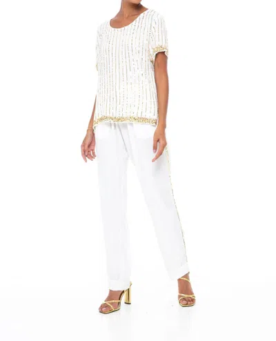 Skemo Evening Top In White
