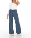 Skemo Loungewear Wide Leg Pants In Indigo In Multi