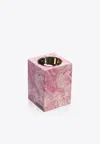 Sketch Marble-wooden Mubkhar In Pink