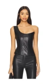 Sketch-y Bikini-oberteil Mit Bustier Jade In Black