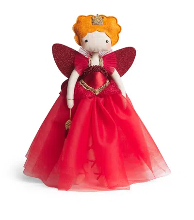 Sketch.switch.love Fairy Ginger Hair Tree Topper In Multi