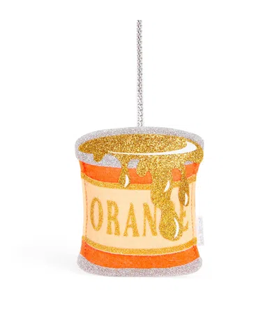 Sketch.switch.love Paint Tin Tree Decoration In Orange